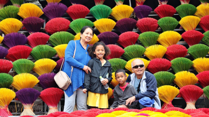INCENSE VILLAGE & HAT MAKING VILLAGE ( HALF DAY NO LUNCH )