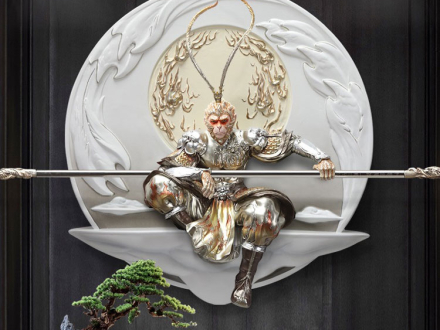 tượng tôn ngộ không bằng gốm bát tràng