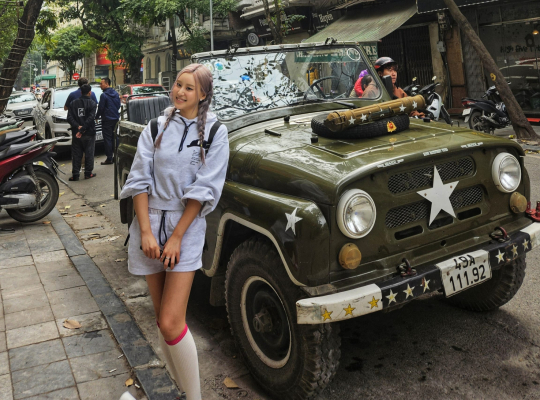 Jeep tour around Ha Noi Jeep tour around Ha Noi