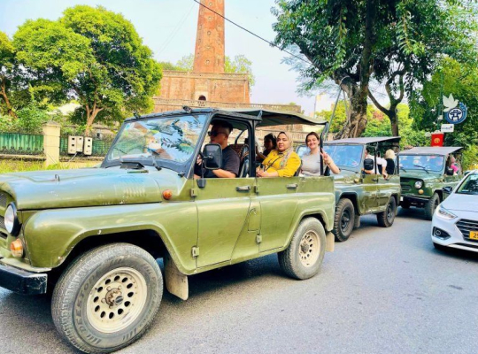Jeep tour around Ha Noi Jeep tour around Ha Noi