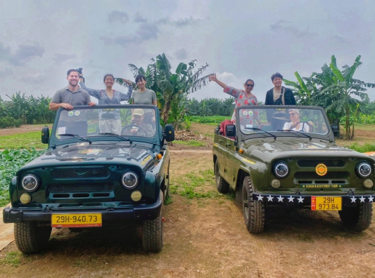 Jeep tour around Ha Noi Jeep tour around Ha Noi